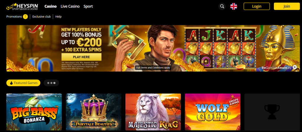 HeySpin Casino